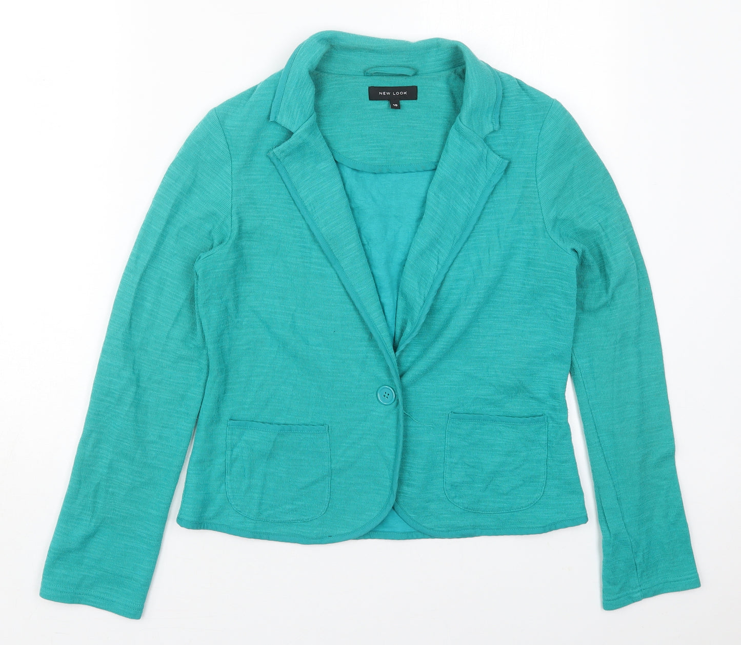 New Look Womens Green   Jacket  Size 10  Button