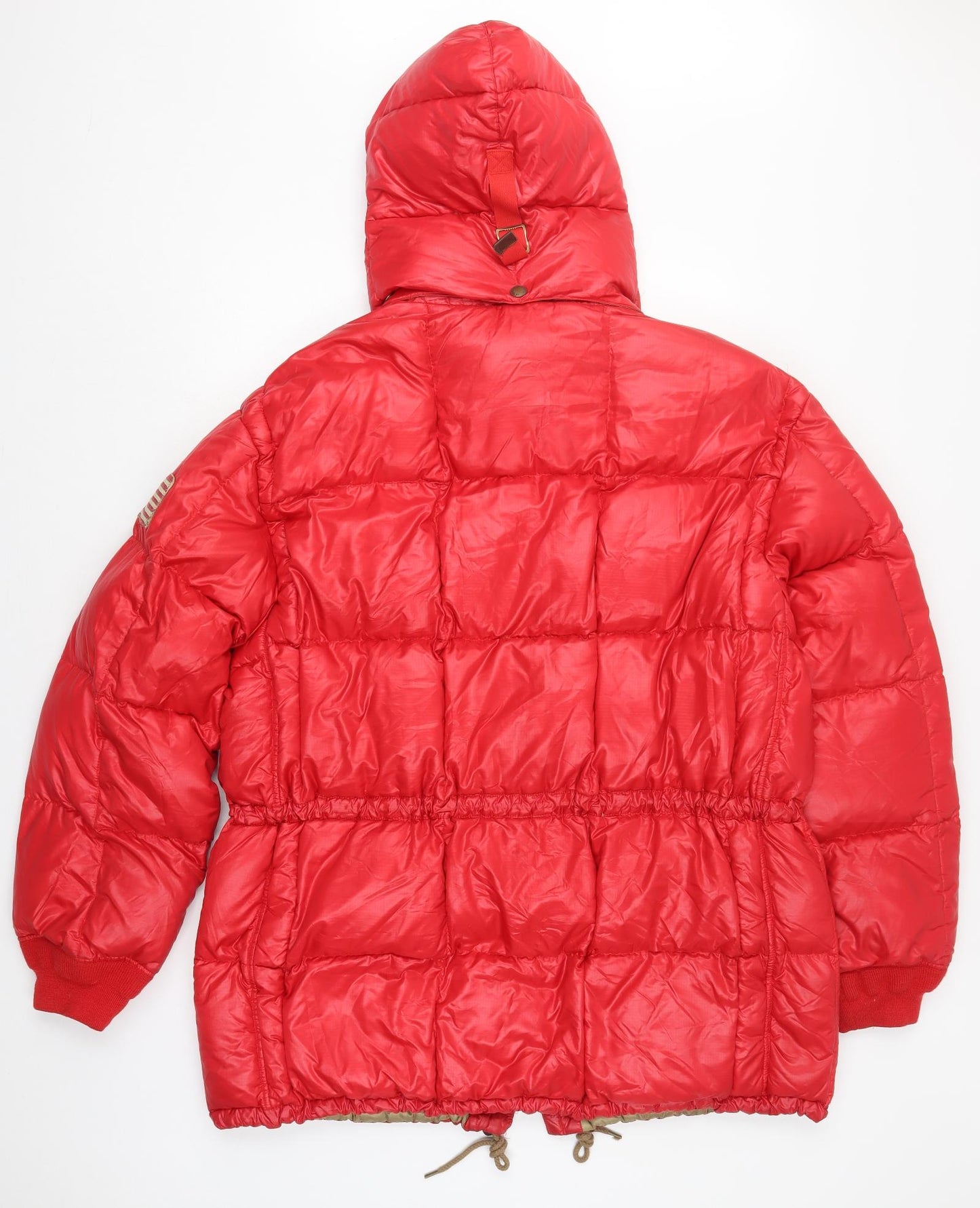 Ralph Lauren Mens Red   Puffer Jacket Coat Size 2XL  Zip