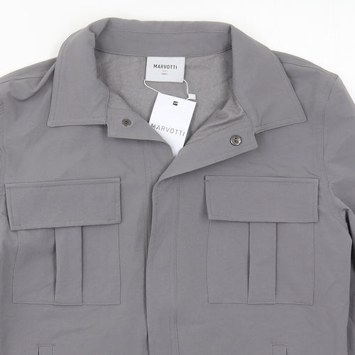 Marvotti Mens Grey   Jacket  Size S  Button
