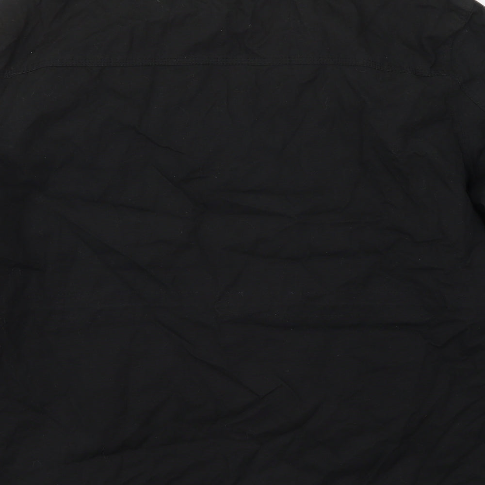 George Mens Black   Jacket Coat Size 3XL  Zip