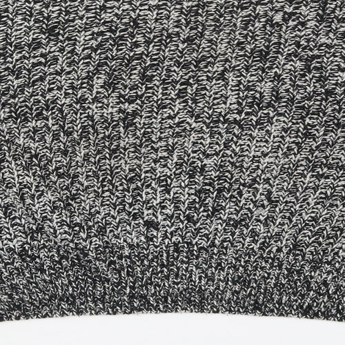 H&M Womens Grey Crew Neck  Acrylic Pullover Jumper Size S