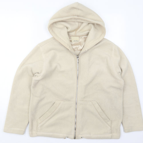 Debbie Morgan Womens Beige   Jacket  Size S  Zip