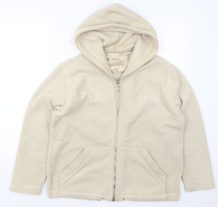 Debbie Morgan Womens Beige   Jacket  Size S  Zip