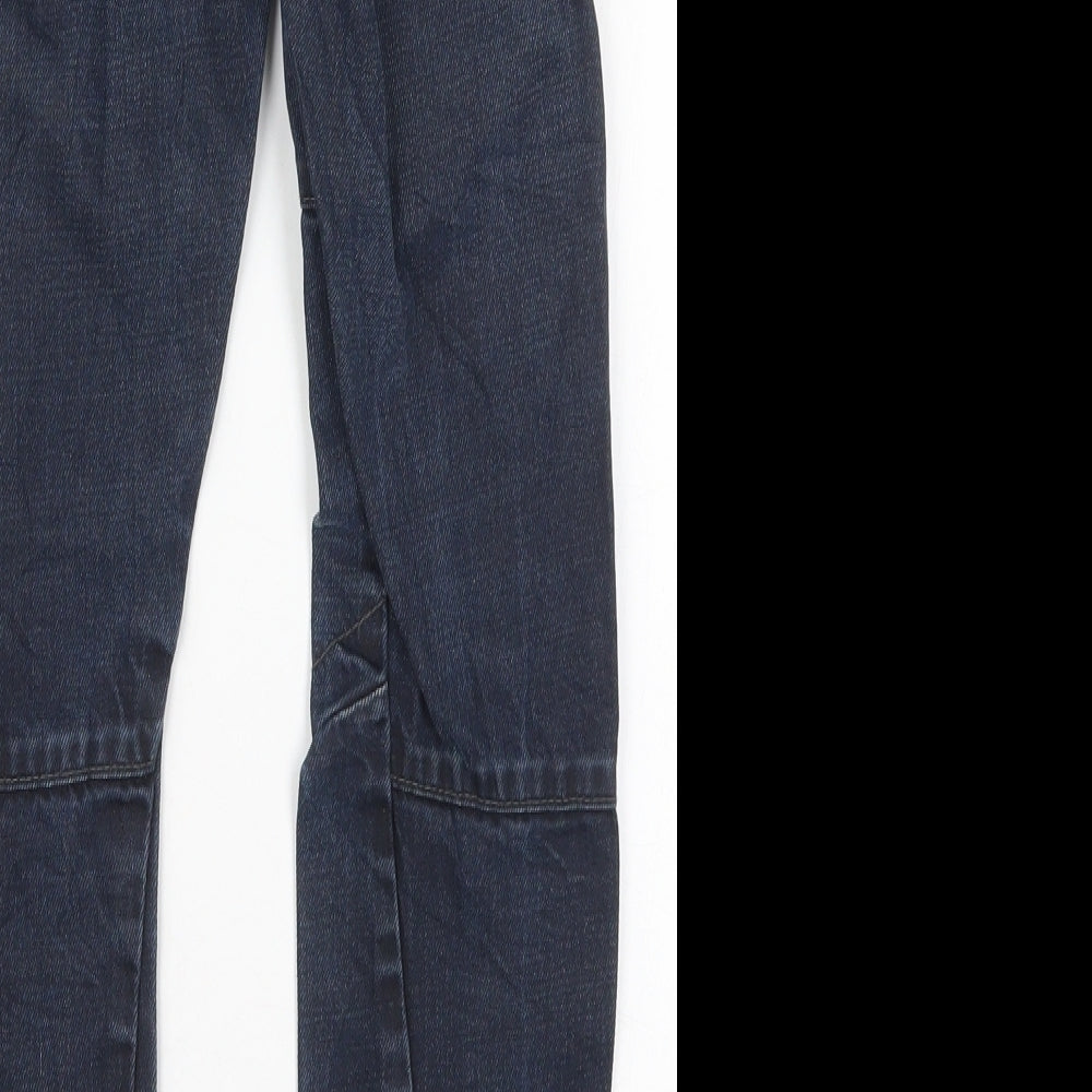 George Boys Blue  Cotton Straight Jeans Size 7-8 Years  Regular