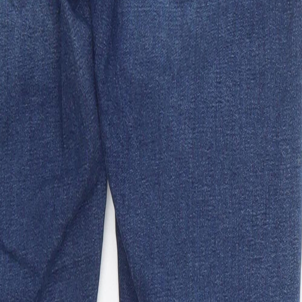River Island Womens Blue  Cotton Skinny Jeans Size 8 L28 in Regular Button