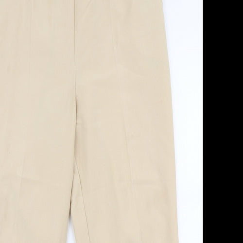 Preworn Womens Beige  Polyester Trousers  Size 20 L25 in Regular