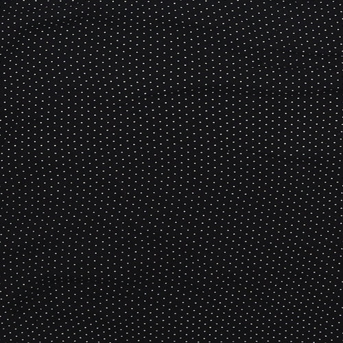 H&M Womens Black Polka Dot Viscose Basic Blouse Size 10 Round Neck