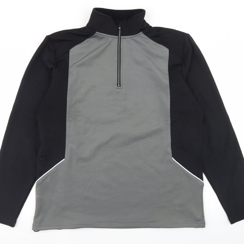 Proquip Mens Grey  Polyester Pullover Sweatshirt Size L