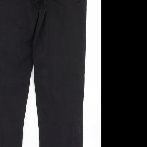 Denim co Womens Black  Cotton Jegging Jeans Size 16 L26 in Regular