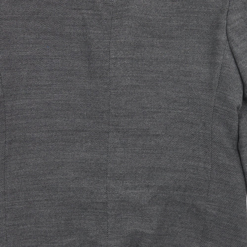Brook Taverner Mens Grey  Wool Jacket Blazer Size 40
