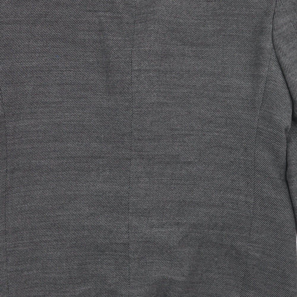 Brook Taverner Mens Grey  Wool Jacket Blazer Size 40