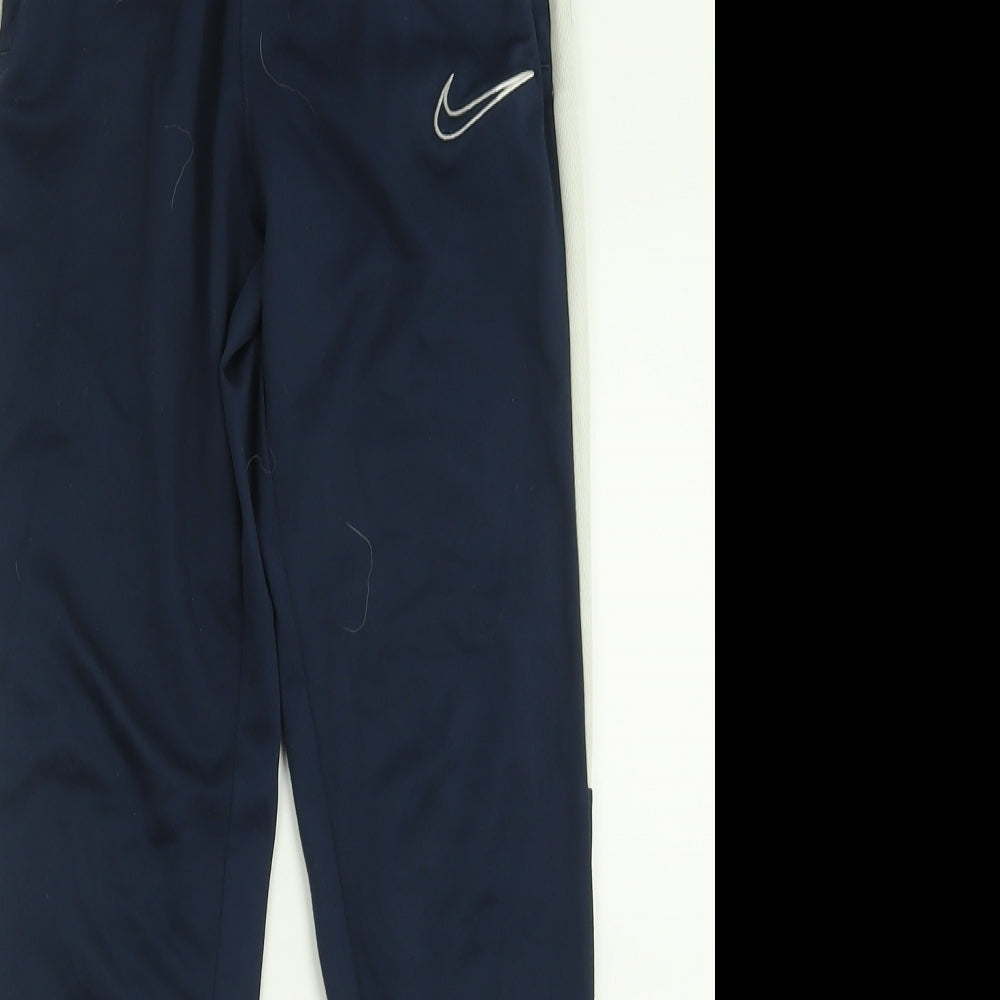 noke Boys Blue  Polyester Jogger Trousers Size 10-11 Years  Regular Pullover