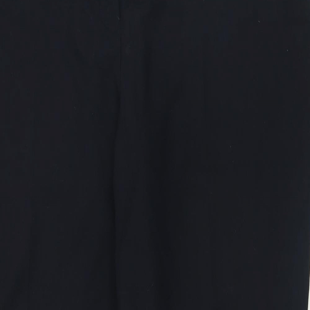 Dunnes Stores Womens Blue  Polyester Trousers  Size 18 L29 in Regular Button