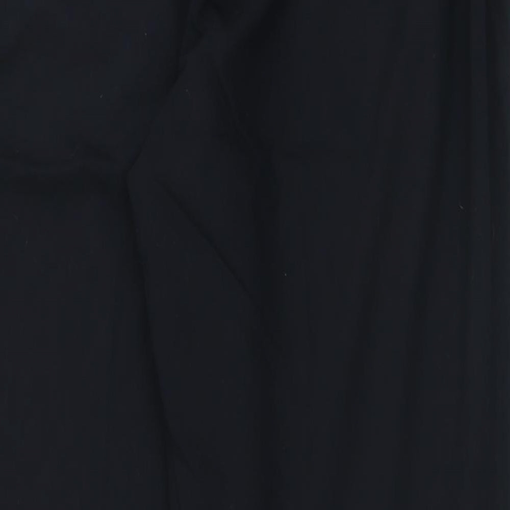 Dunnes Stores Womens Blue  Polyester Trousers  Size 18 L29 in Regular Button