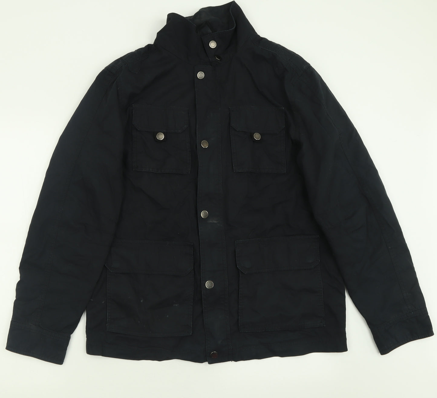 Jasper Conran Mens Black   Jacket  Size M  Zip