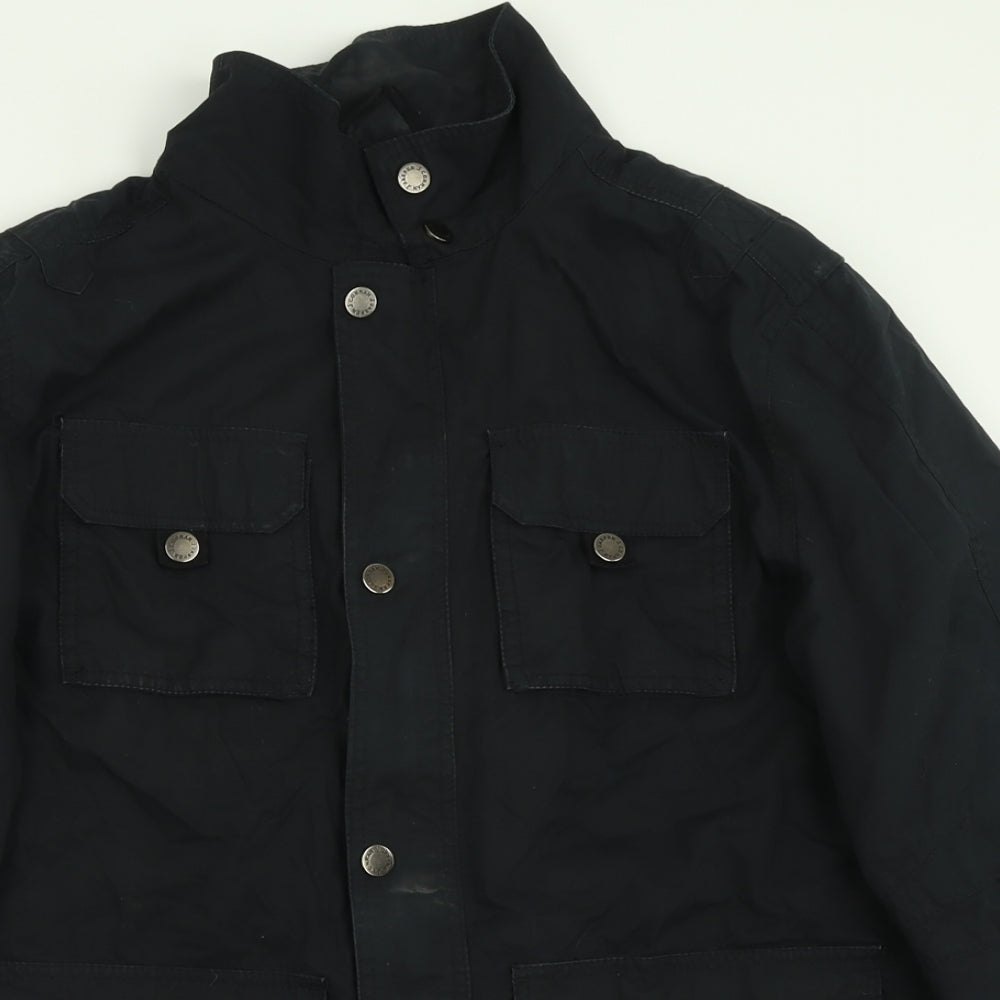 Jasper Conran Mens Black   Jacket  Size M  Zip