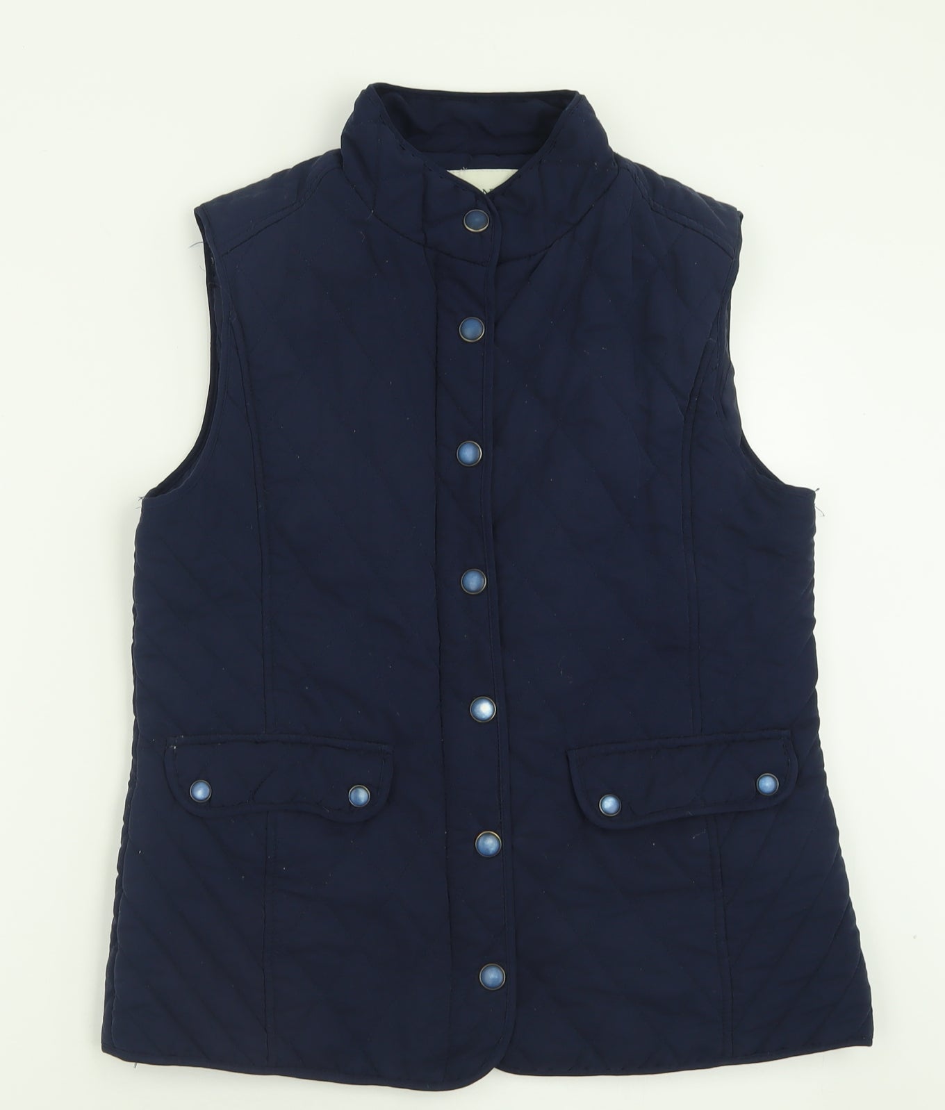 Rowlands Clothing Womens Blue   Gilet Jacket Size 10  Zip