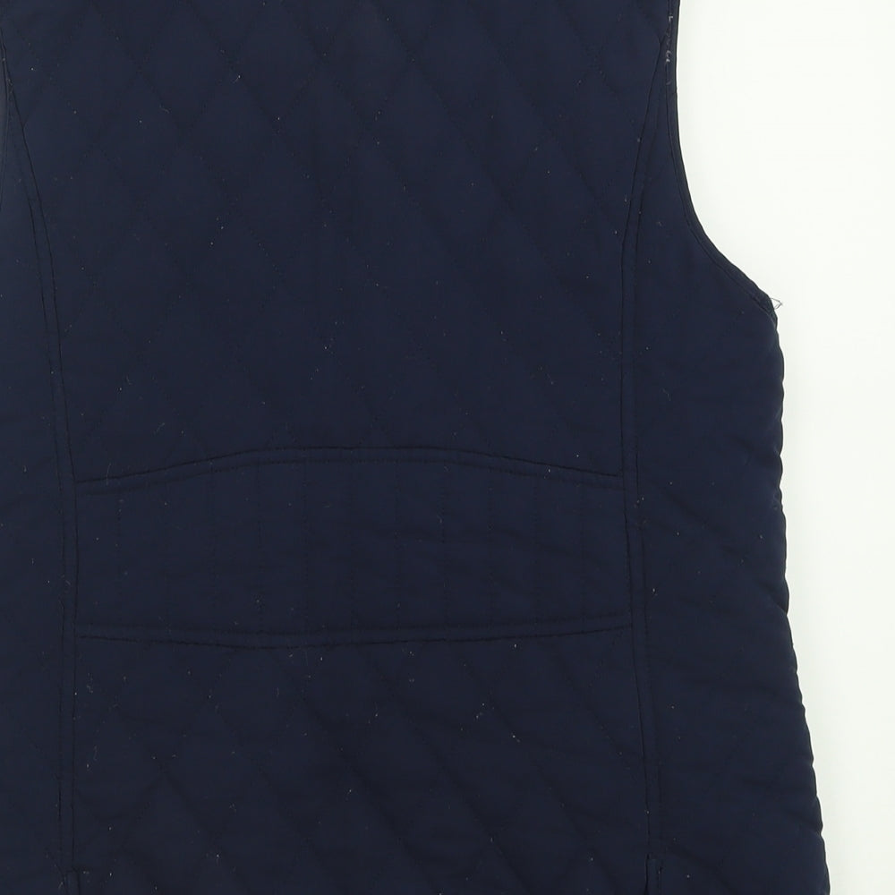 Rowlands Clothing Womens Blue   Gilet Jacket Size 10  Zip