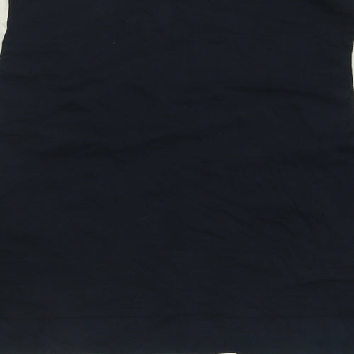 H&M Womens Blue Crew Neck  Cotton Pullover Jumper Size L