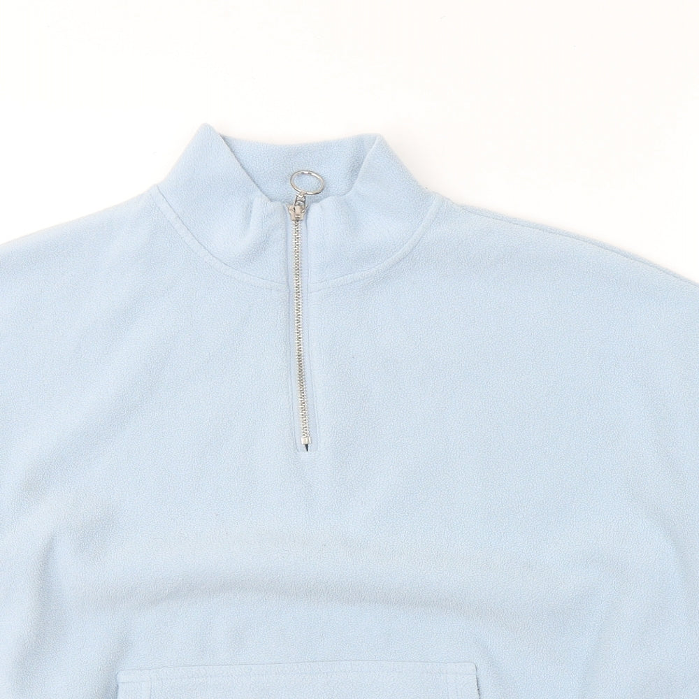 New Look Womens Blue  Polyester Pullover Sweatshirt Size 12  Pullover