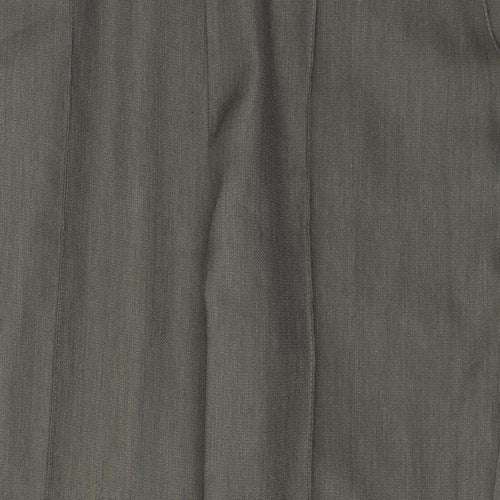 Marks and Spencer Womens Green  Polyester Trousers  Size 18 L29 in Regular