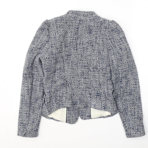 H&M Womens Blue   Jacket Blazer Size 4
