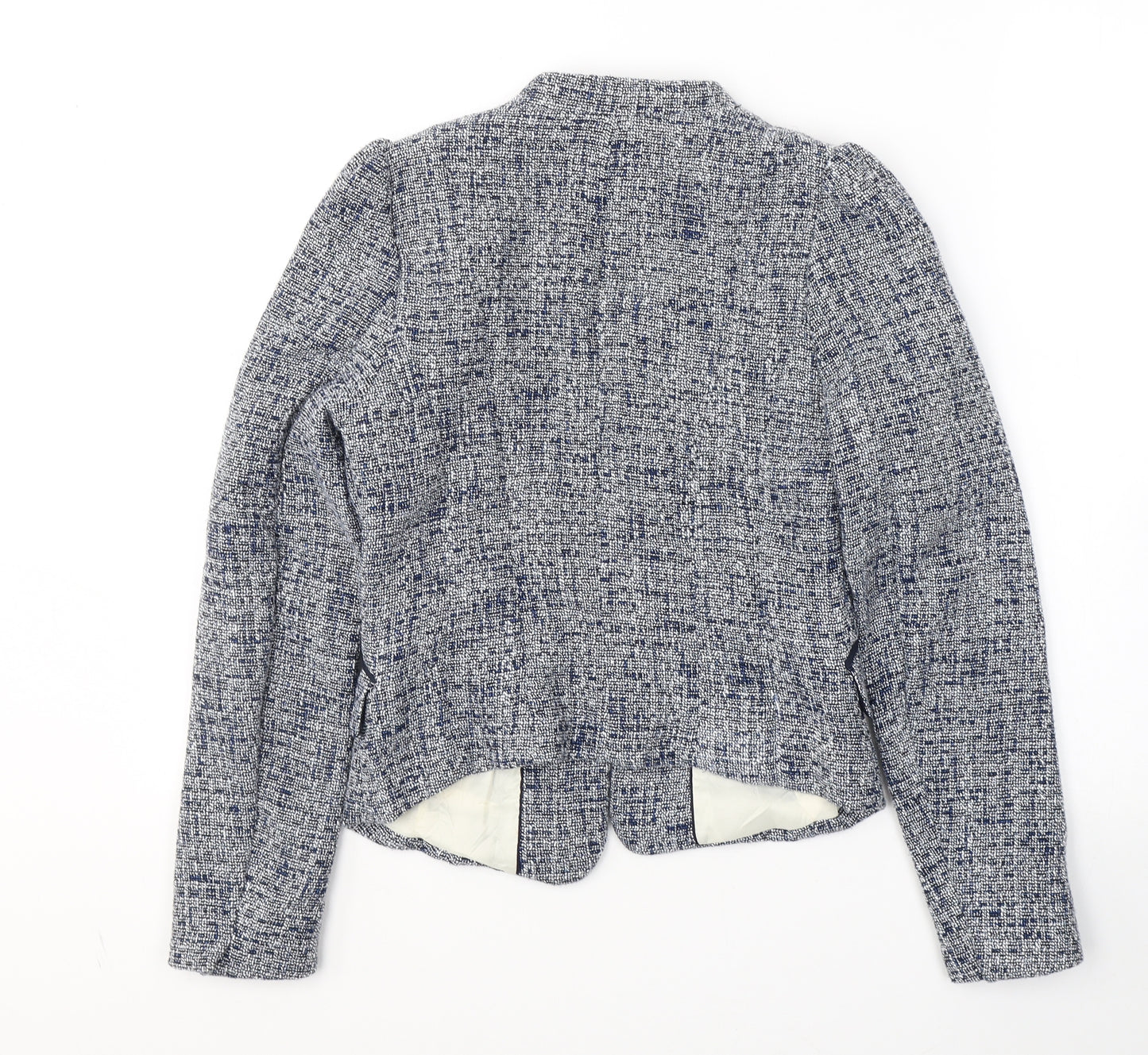 H&M Womens Blue   Jacket Blazer Size 4