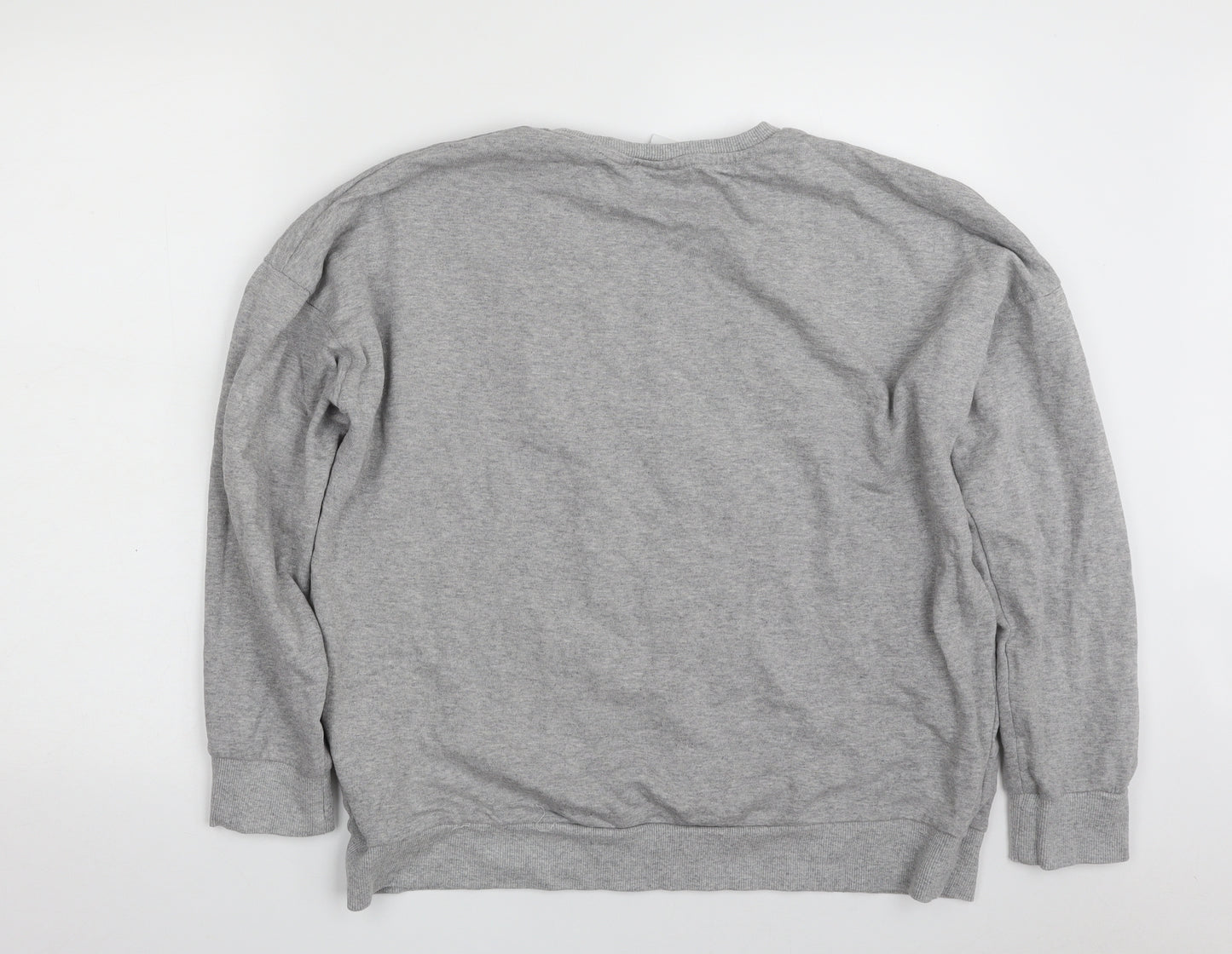 TESCO Womens Grey  Cotton Pullover Sweatshirt Size 10  Pullover - DISNEY-BE KIND TO OUR PLANET