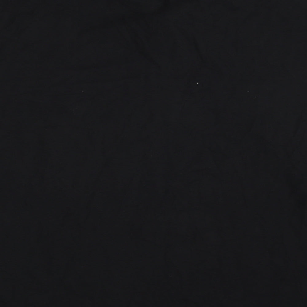 Dunnes Stores Mens Black  100% Cotton  Polo Size 2XL Collared Button
