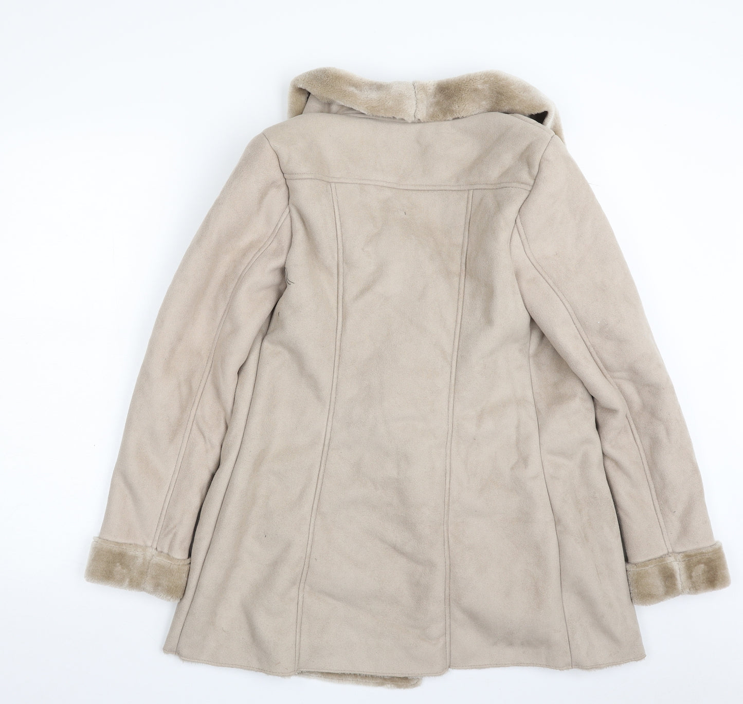 New Look Womens Beige   Jacket  Size 8