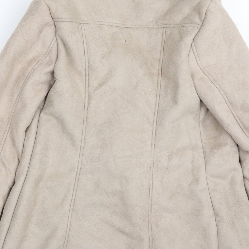 New Look Womens Beige   Jacket  Size 8