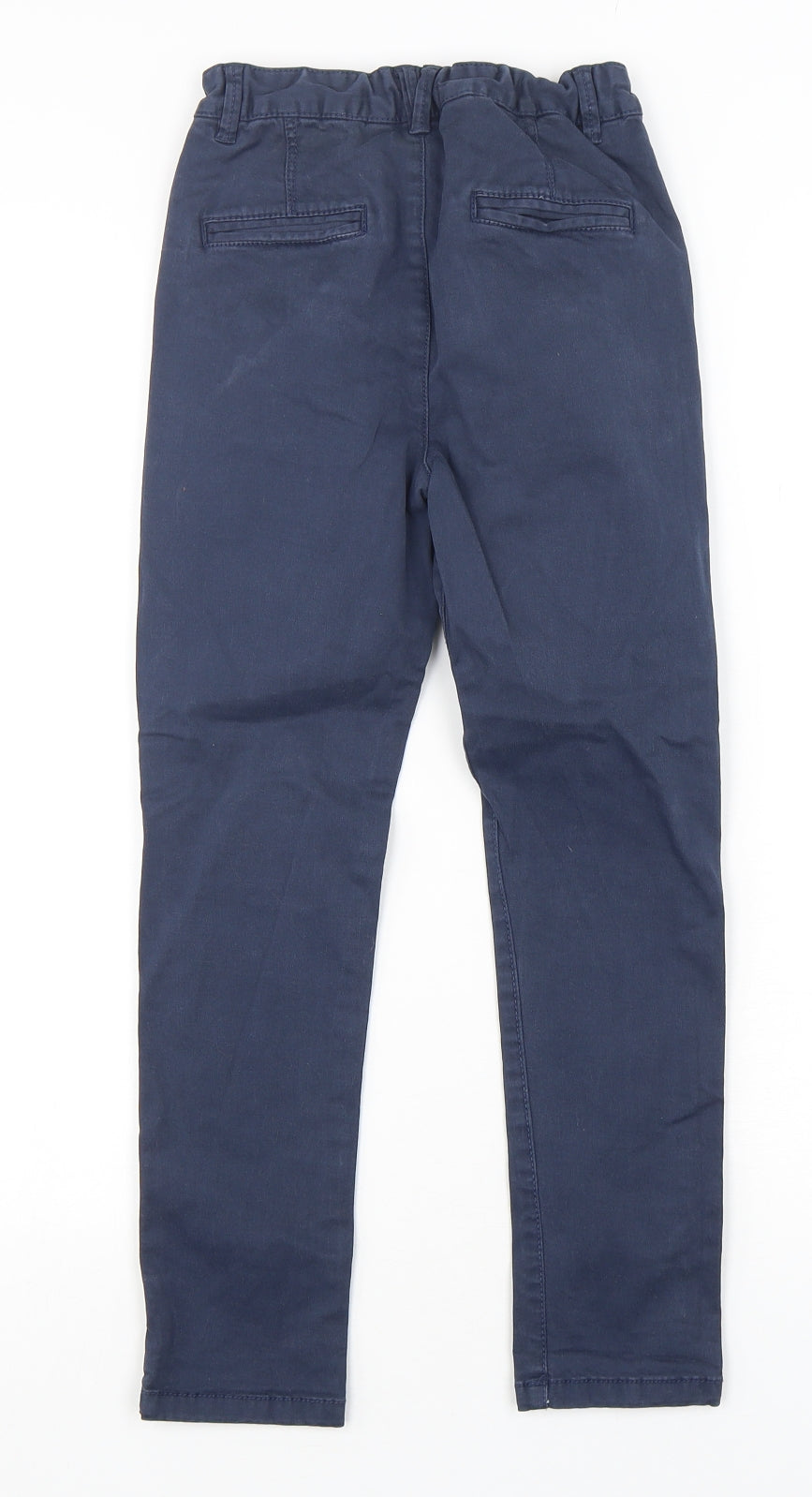 TU Boys Blue  Cotton Chino Trousers Size 7 Years  Regular