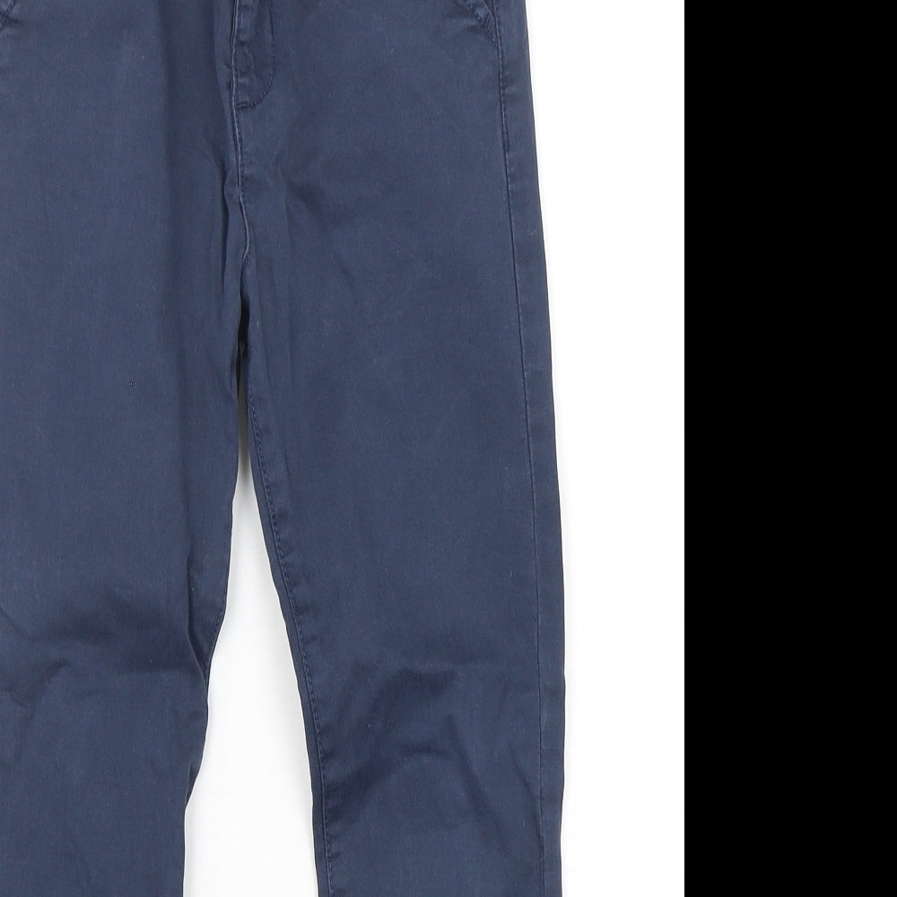 TU Boys Blue  Cotton Chino Trousers Size 7 Years  Regular