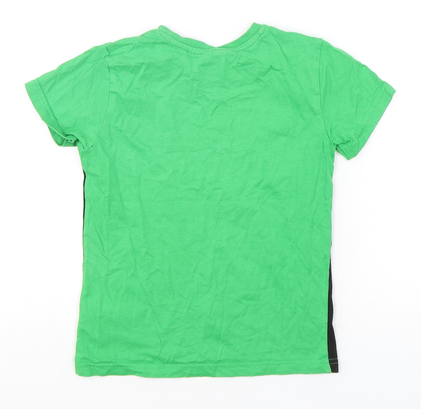 Rebel Boys Multicoloured Geometric Cotton Basic T-Shirt Size 6-7 Years Round Neck Pullover - Ninjago