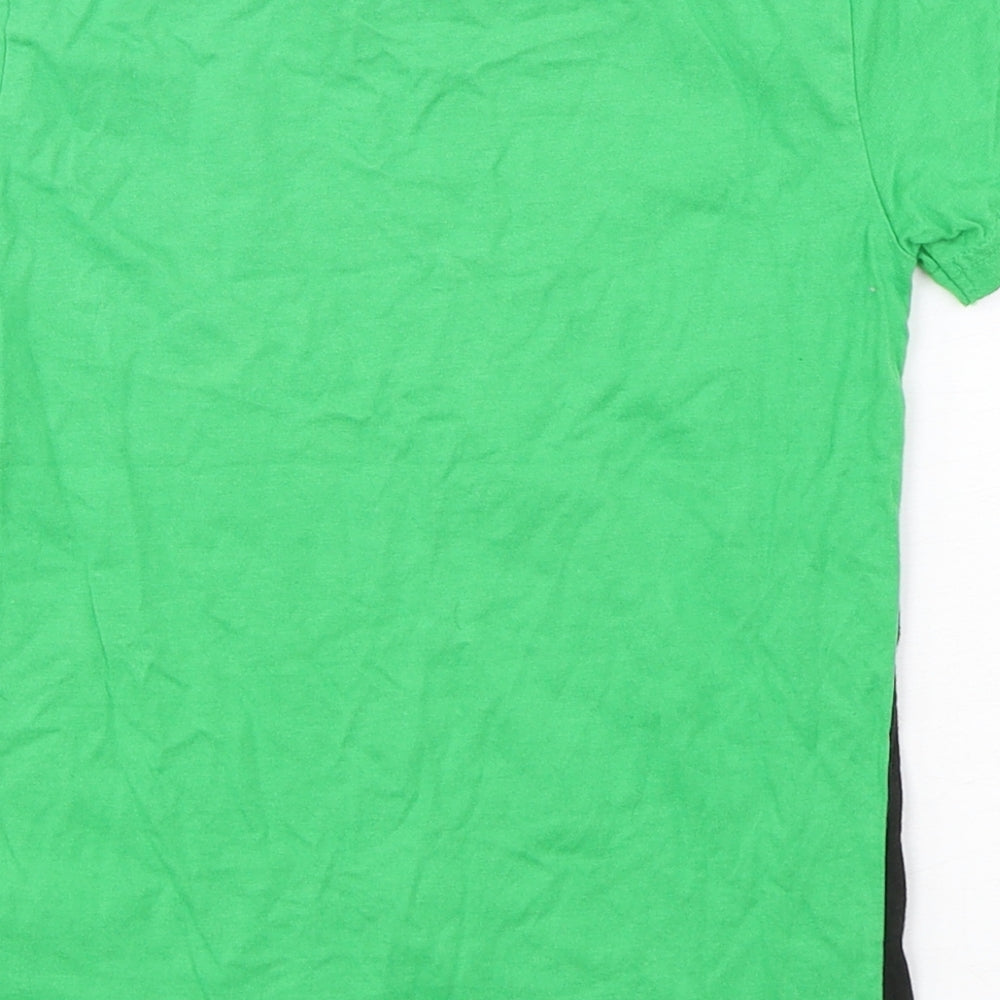 Rebel Boys Multicoloured Geometric Cotton Basic T-Shirt Size 6-7 Years Round Neck Pullover - Ninjago