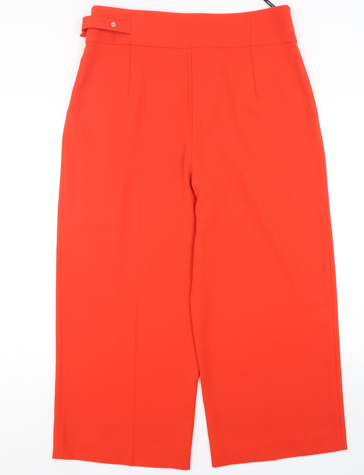 Karen Millen Womens Red  Polyester Trousers  Size 16 L26 in Regular