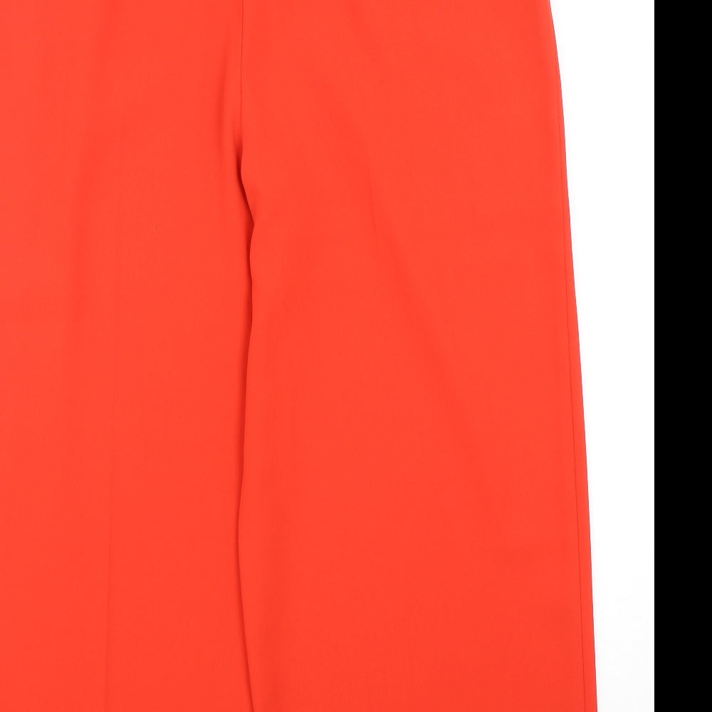 Karen Millen Womens Red  Polyester Trousers  Size 16 L26 in Regular