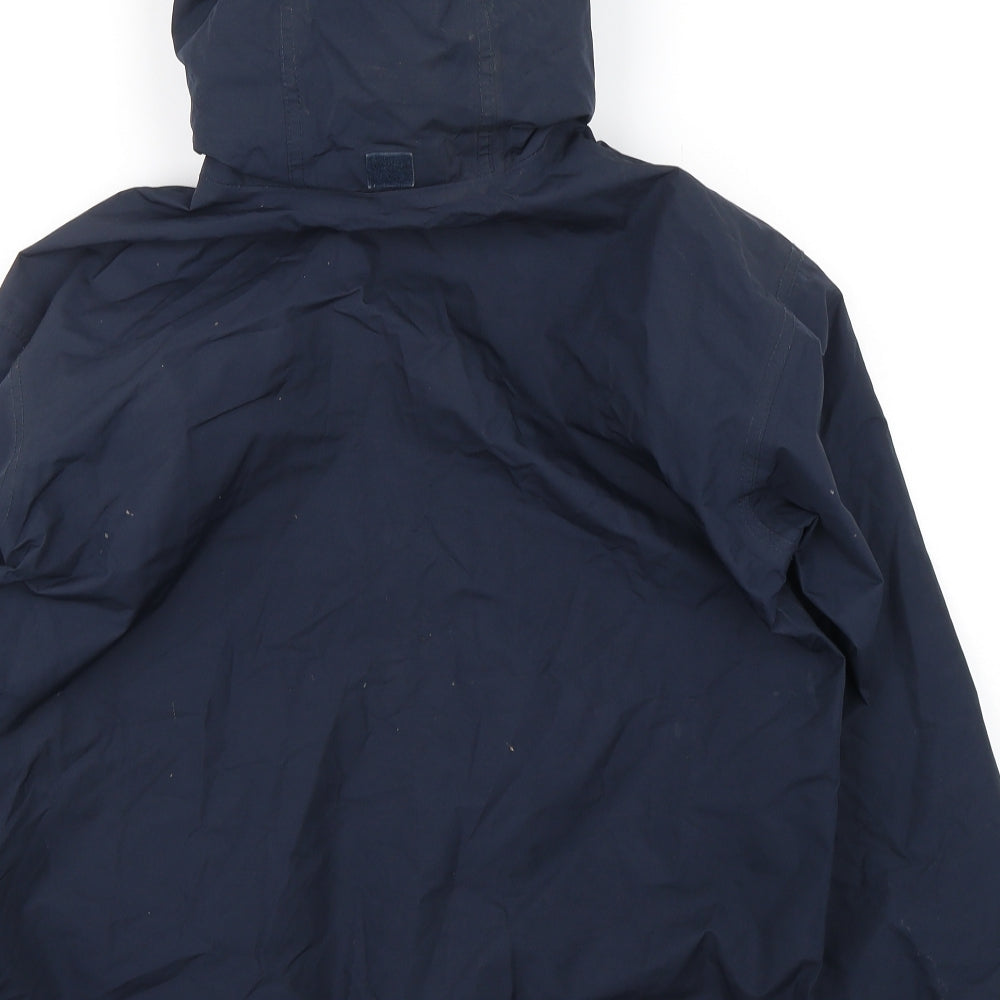 Helly Hansen Boys Blue   Rain Coat Coat Size 14 Years
