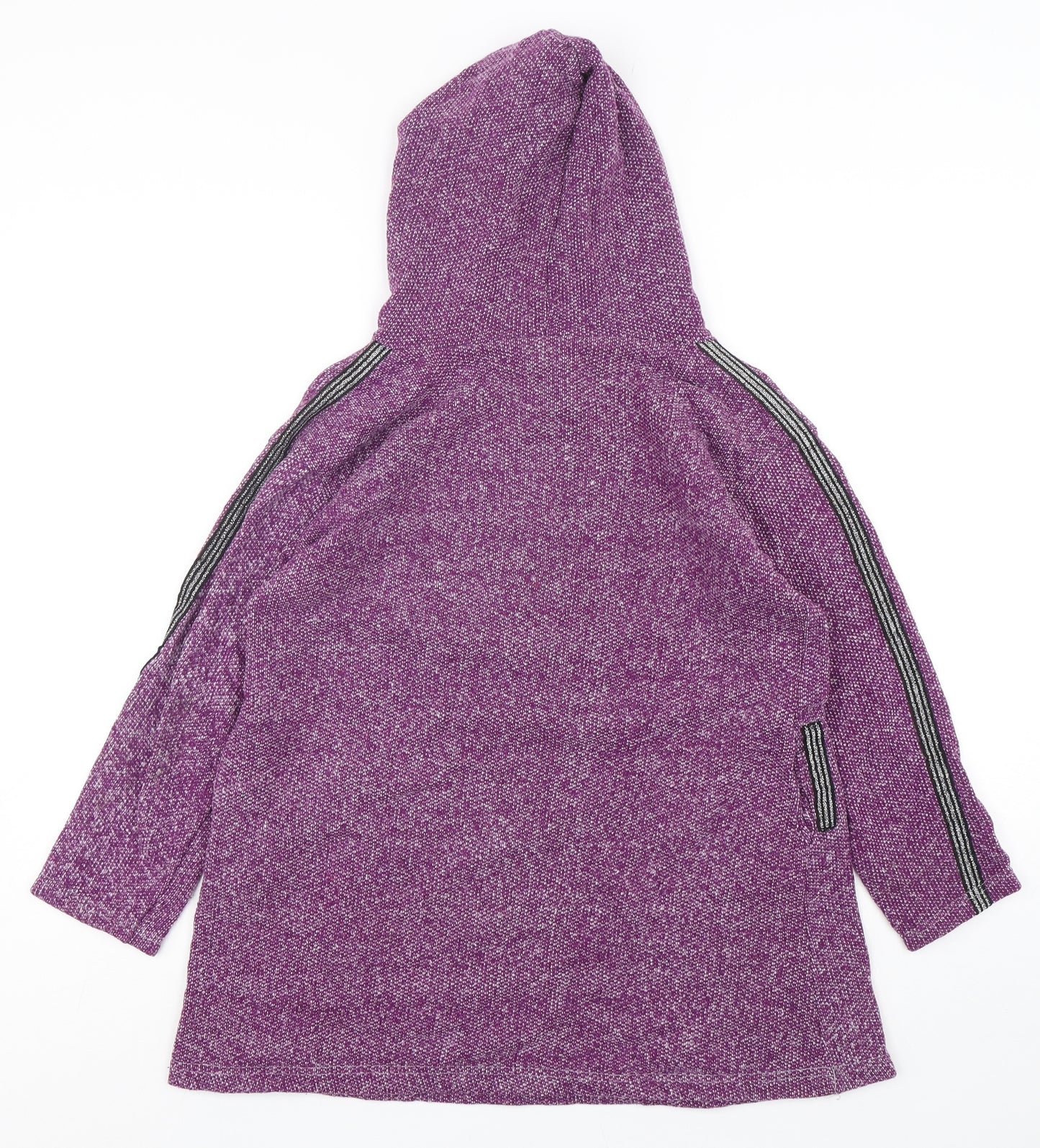 BDM Womens Purple  Polyester Pullover Hoodie Size S