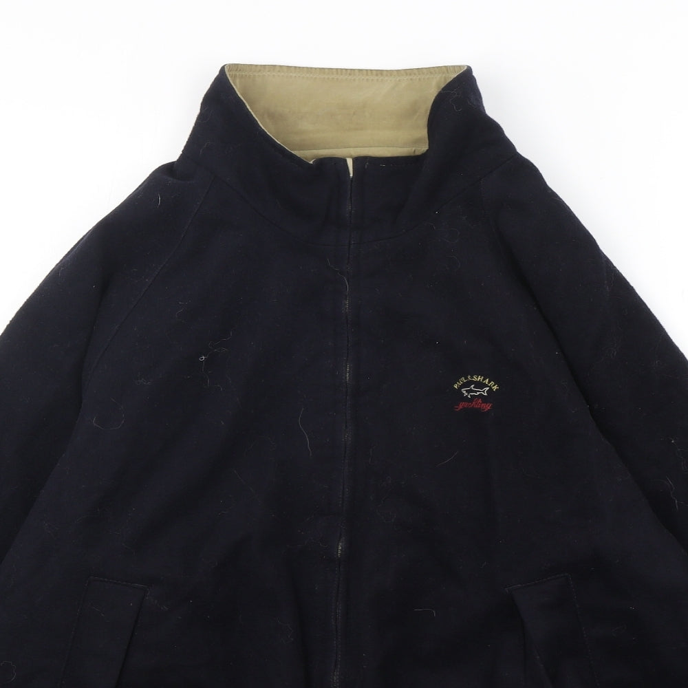 Paul and Shark Mens Blue   Bomber Jacket Jacket Size L