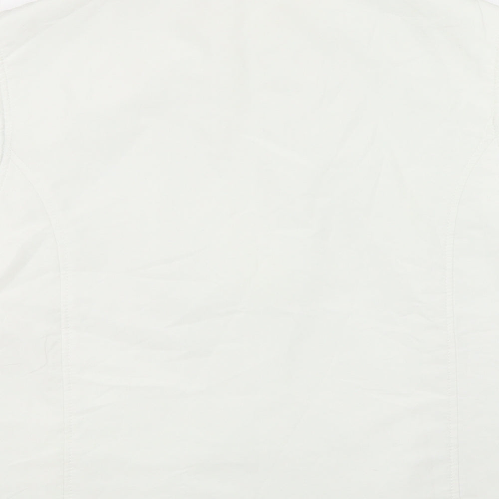 Damart Womens White   Gilet Jacket Size 18