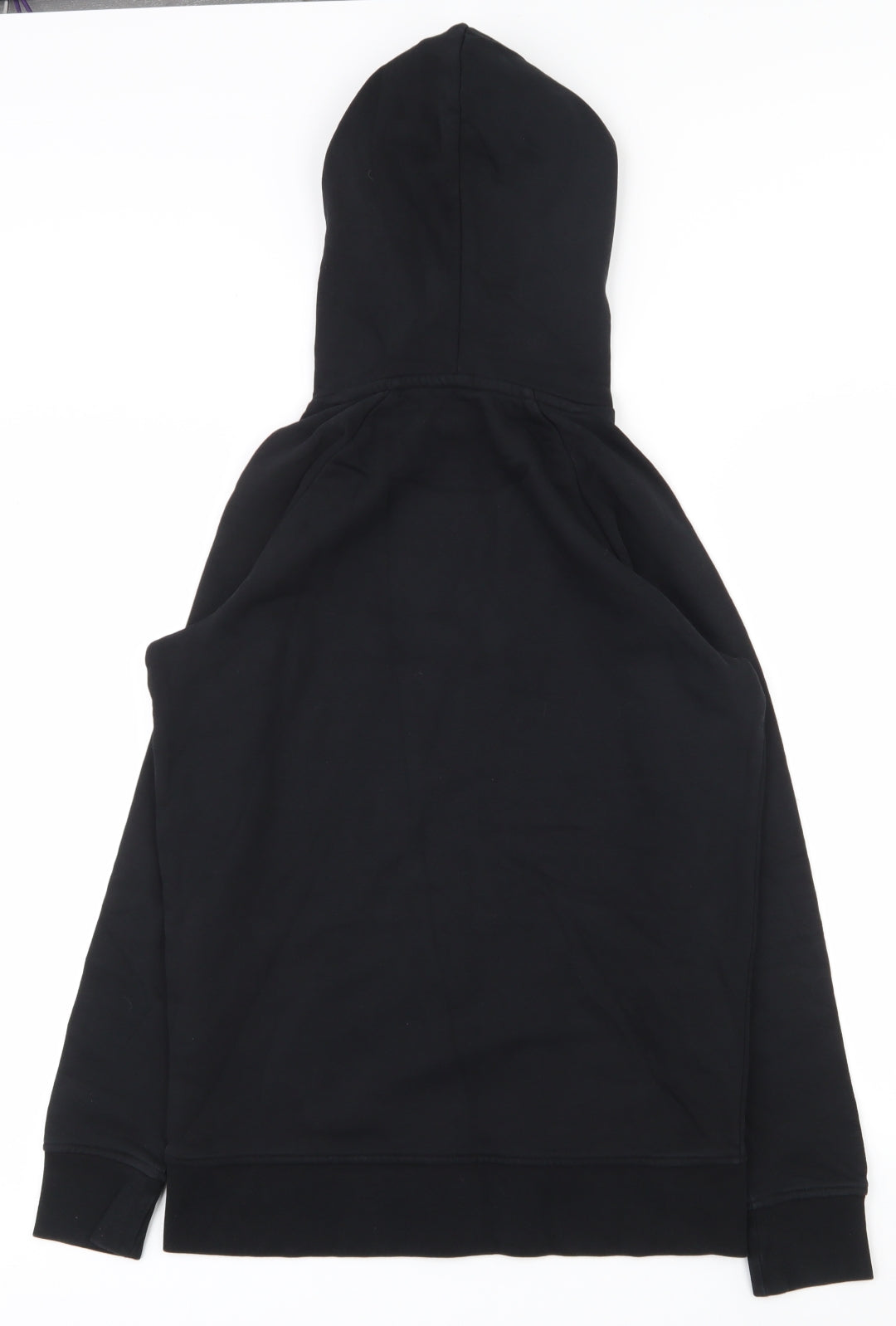George Girls Black  Cotton Pullover Hoodie Size 11-12 Years  Pullover