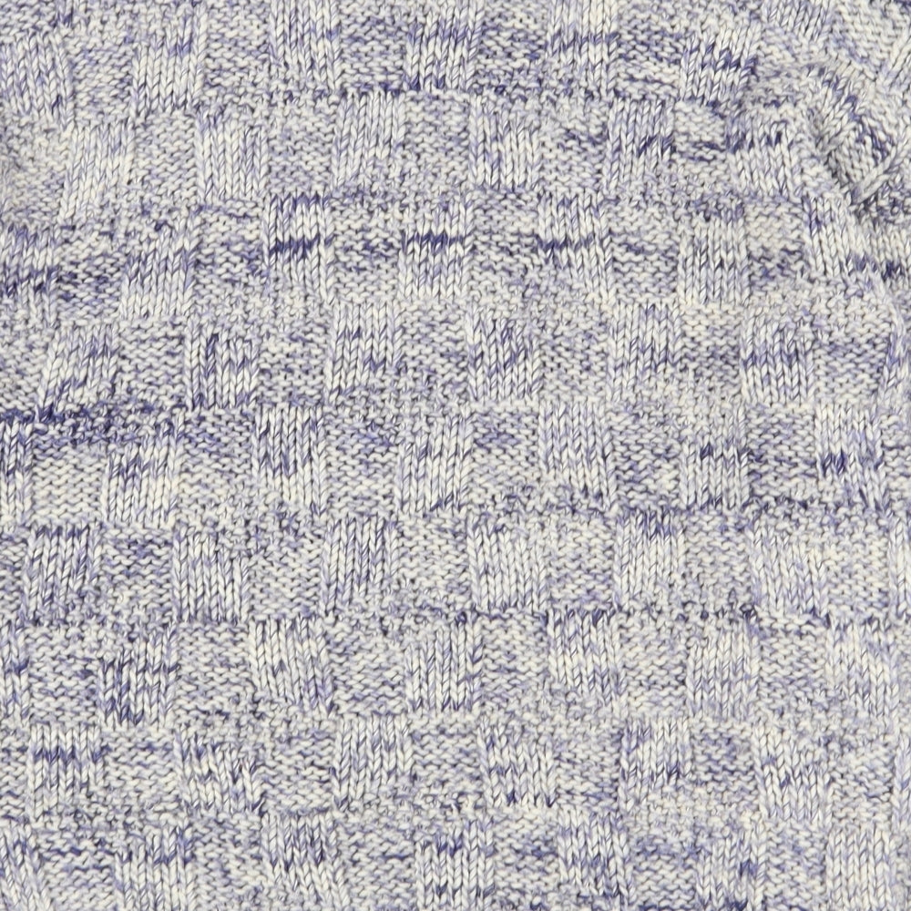 Marks and Spencer Womens Multicoloured Round Neck  Acrylic Pullover Jumper Size 16