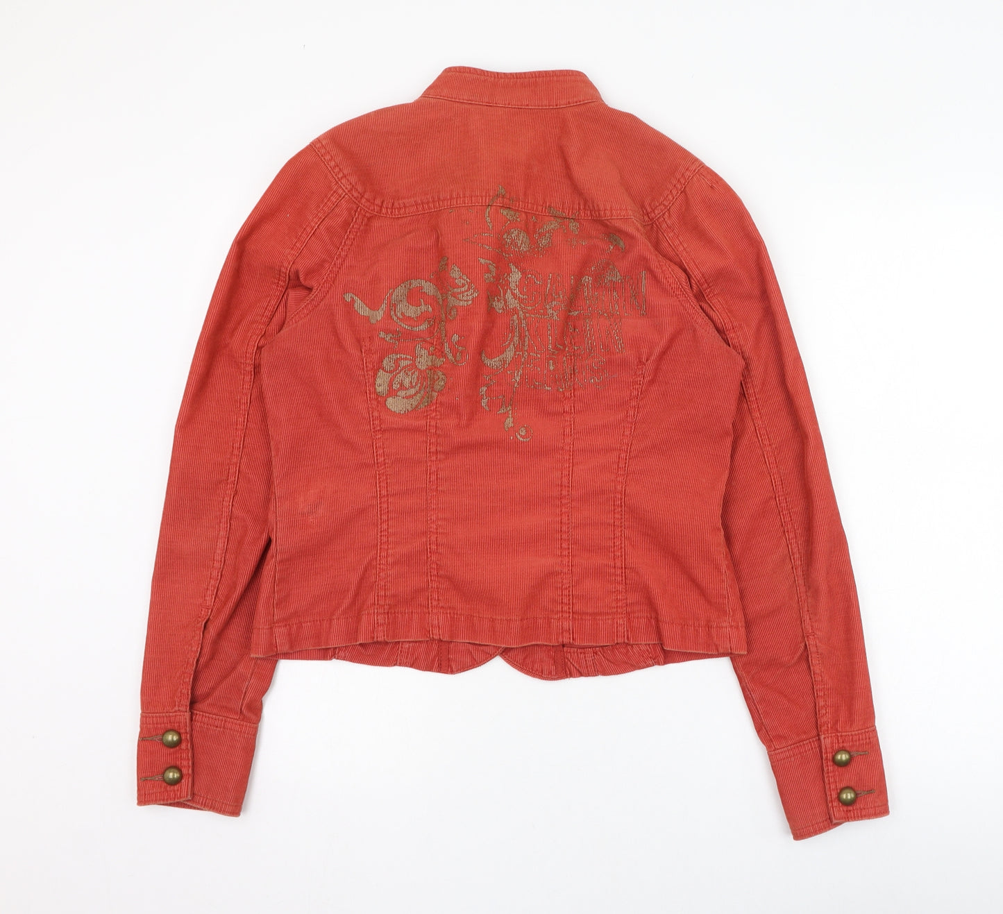 Calvin Klein Womens Red   Jacket  Size L  Button