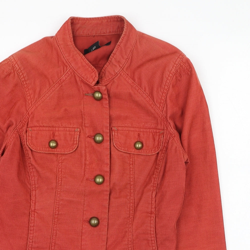 Calvin Klein Womens Red   Jacket  Size L  Button