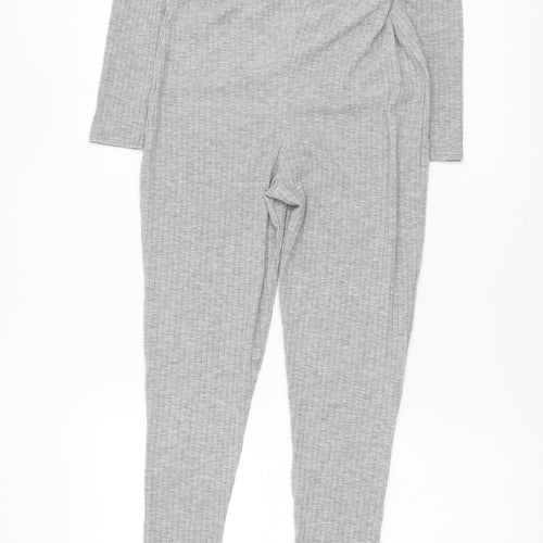 In the Style Womens Grey  Polyester Jumpsuit One-Piece Size 6 L28 in Pullover