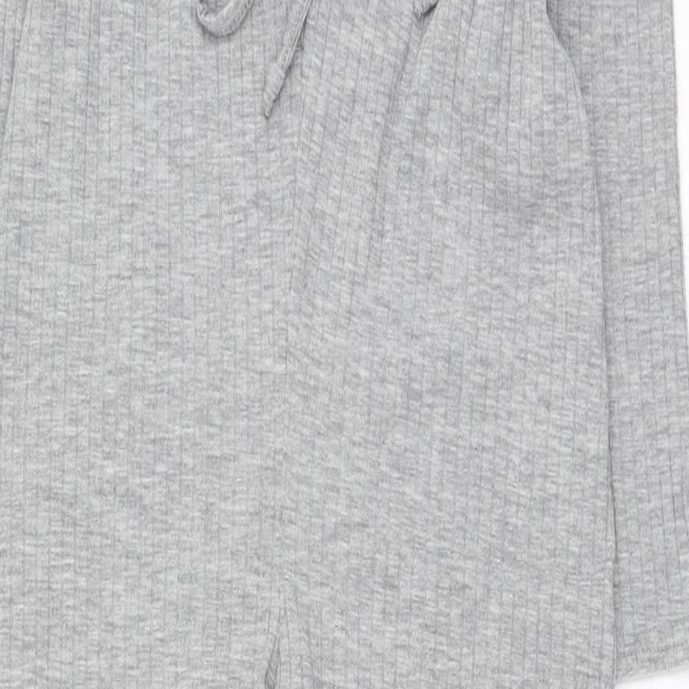 In the Style Womens Grey  Polyester Jumpsuit One-Piece Size 6 L28 in Pullover