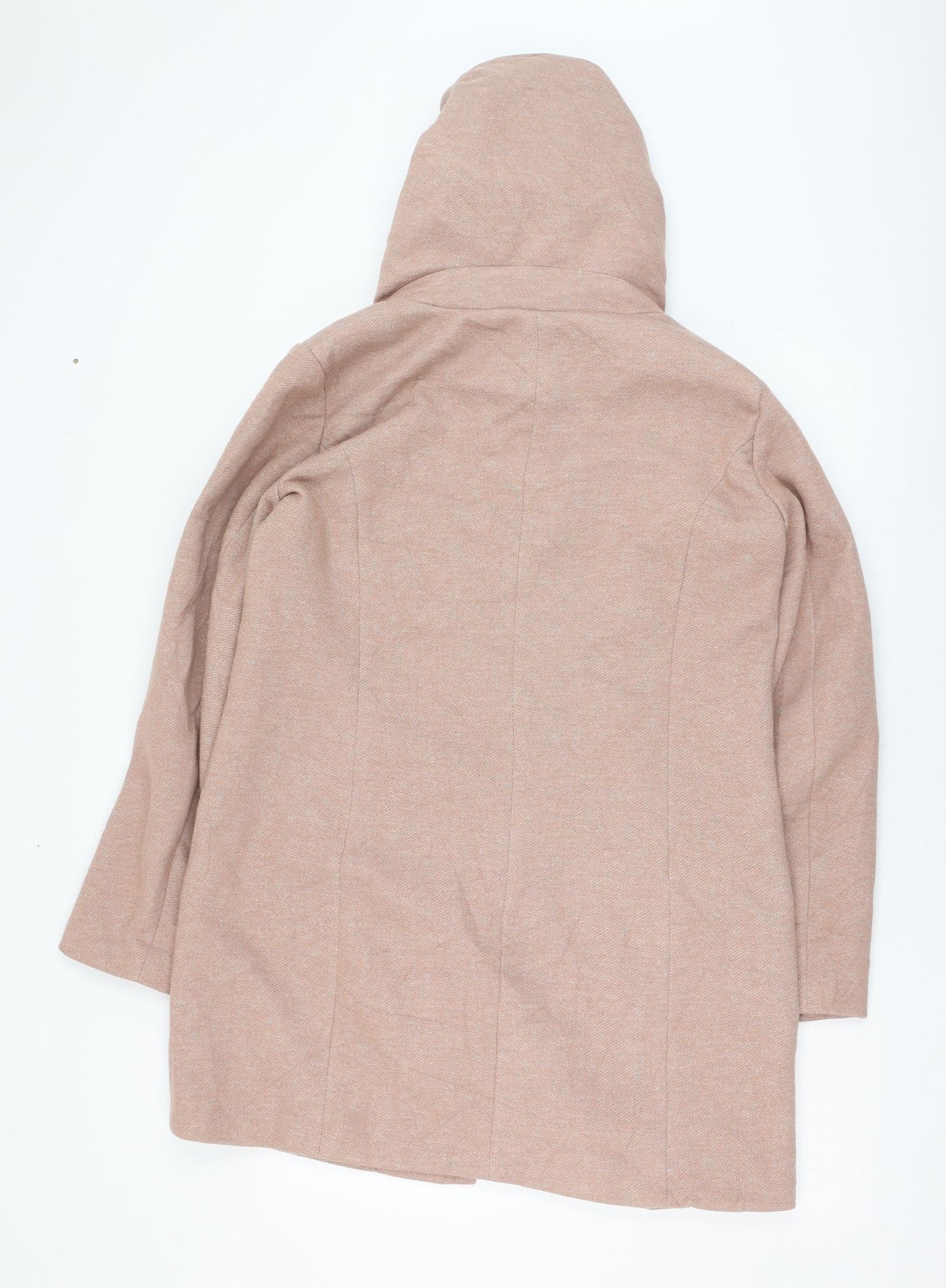 Only Womens Pink   Overcoat Coat Size XL  Zip