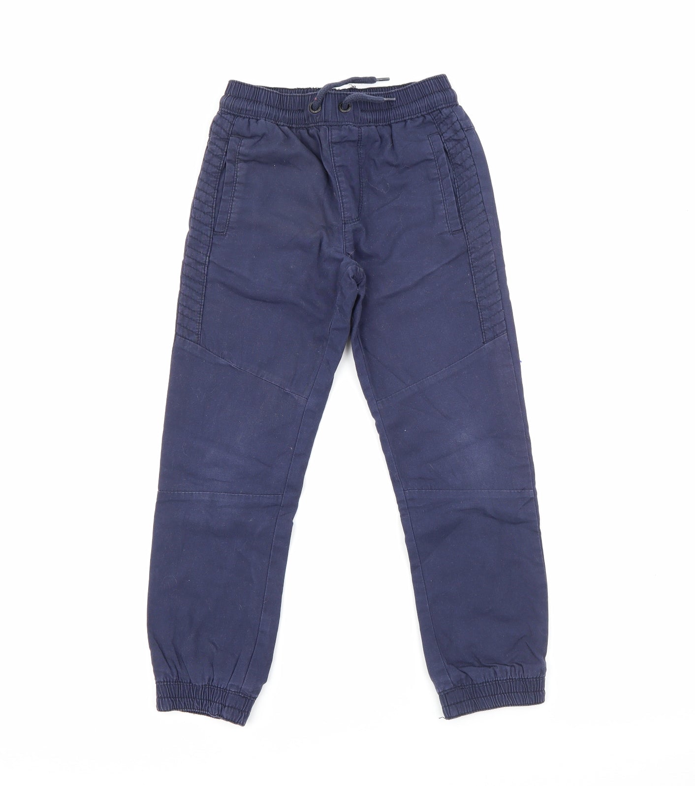 George Boys Blue  Cotton Carpenter Trousers Size 6-7 Years  Regular