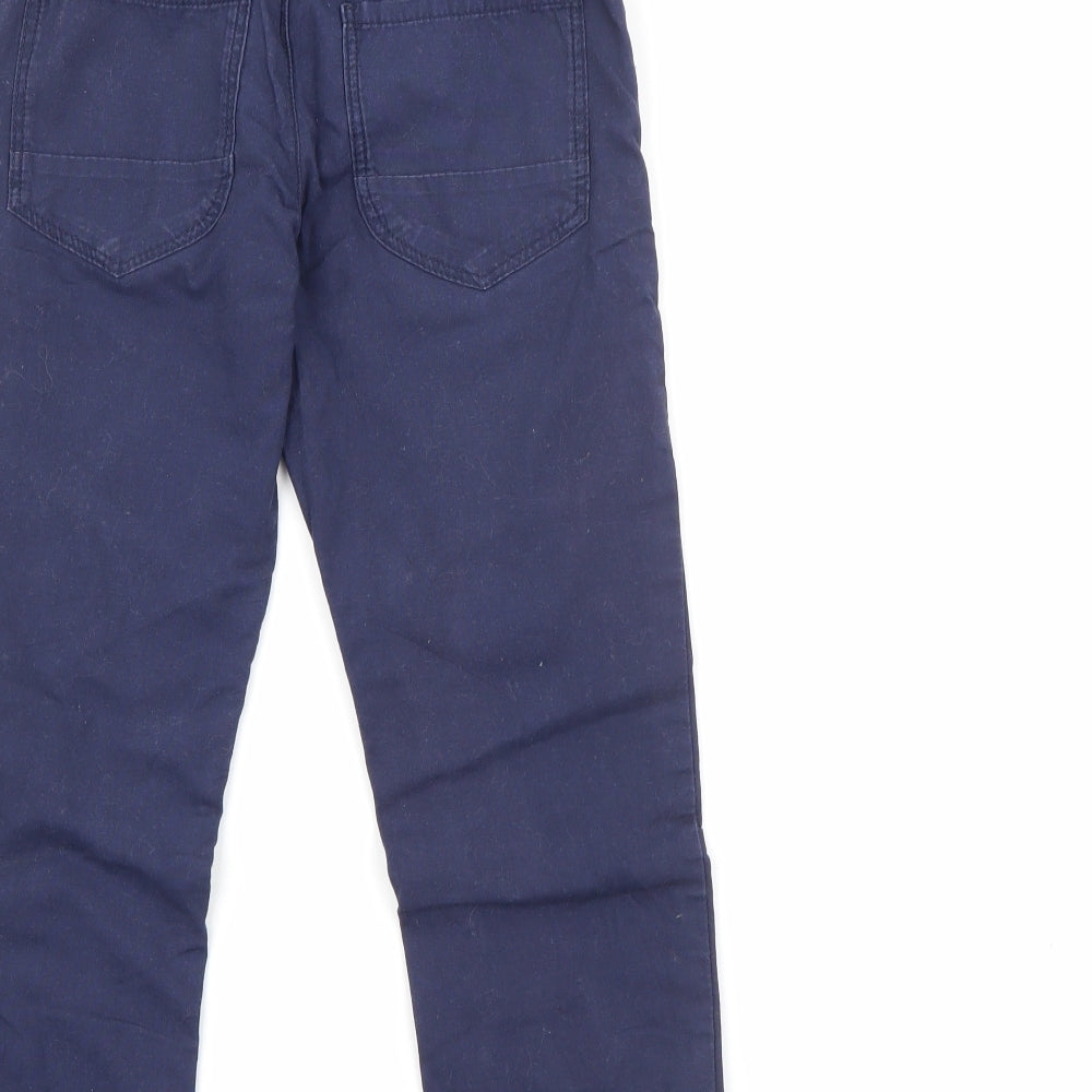 George Boys Blue  Cotton Carpenter Trousers Size 6-7 Years  Regular